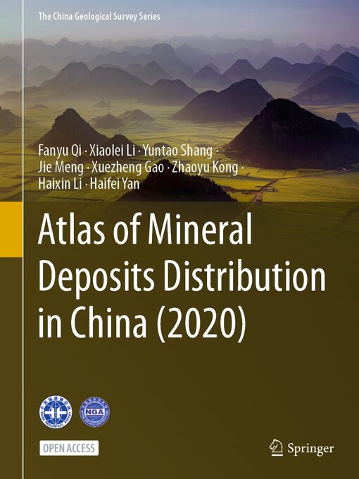 Title details for Atlas of Mineral Deposits Distribution in China (2020) by Fanyu Qi - Available